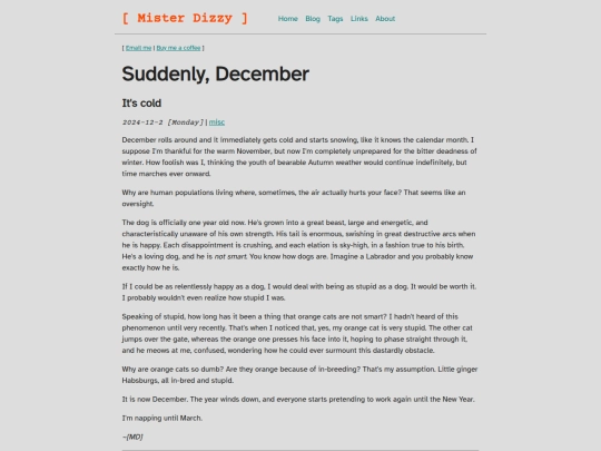 blog/suddenly-december screenshot