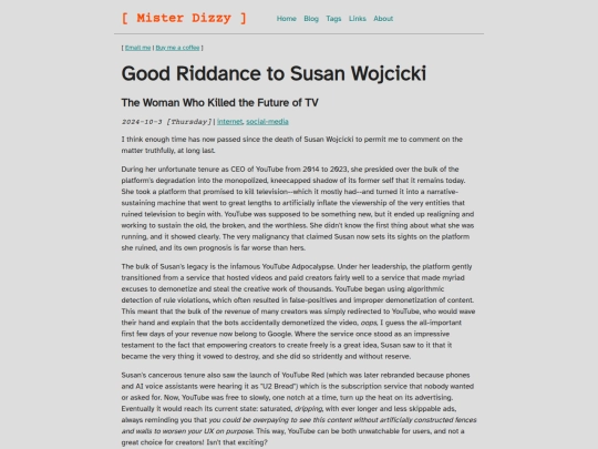 blog/susan-wojcicki screenshot