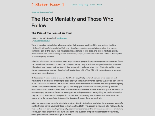 blog/the-herd screenshot