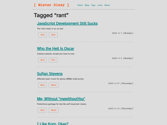 tags/rant screenshot