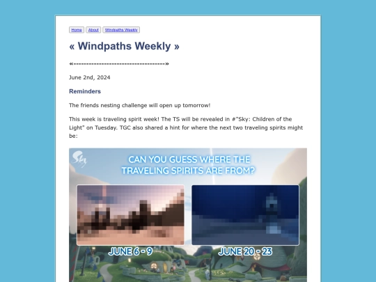 Windpaths-Weekly/June-2nd-2024 screenshot