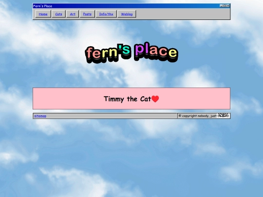 cats/timmy screenshot