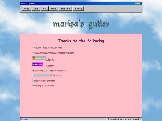 info screenshot