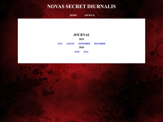 JOURNAL screenshot