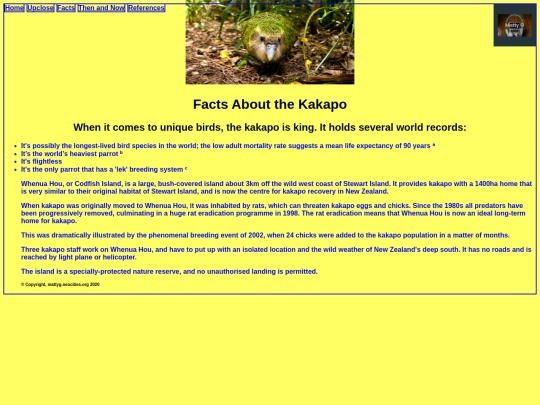 Facts screenshot