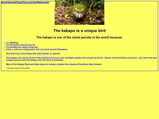 kakapo screenshot