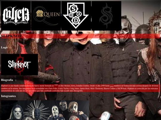 WEB_BANDAS/Root/slipknot screenshot