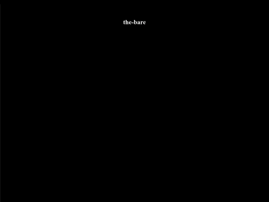 the-bare screenshot