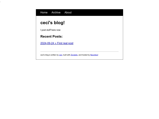 blog screenshot