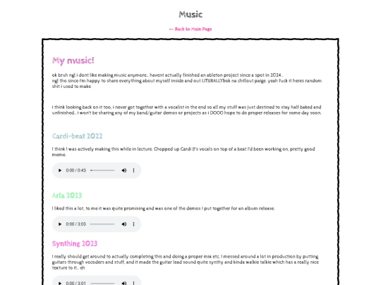 music screenshot