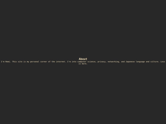 site/about screenshot