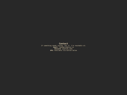 site/contact screenshot