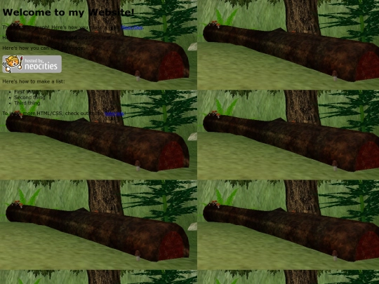links screenshot