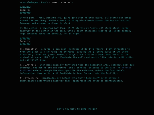 stories/facility screenshot