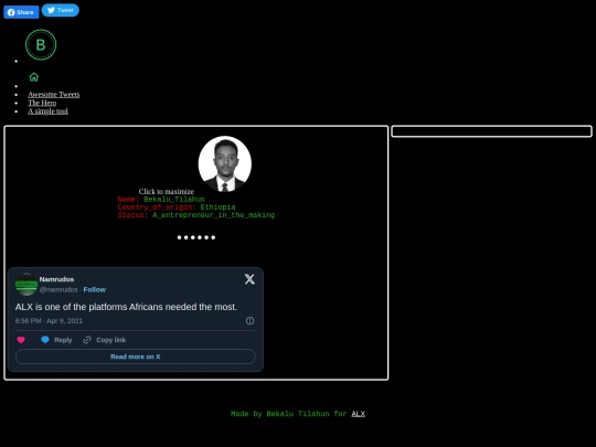 tweets screenshot