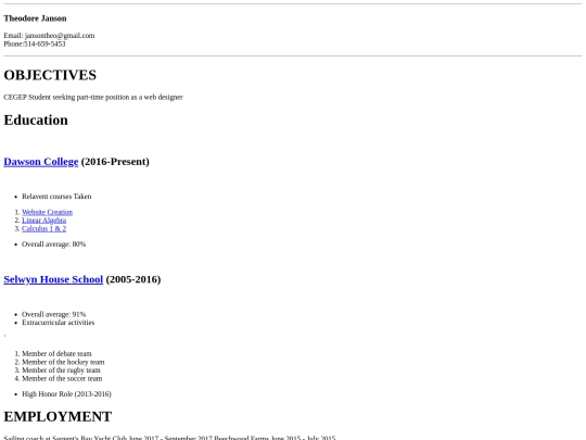 Lab2-myCV screenshot