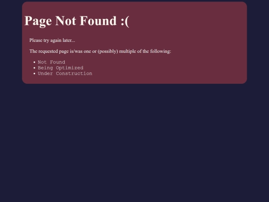 not_found screenshot