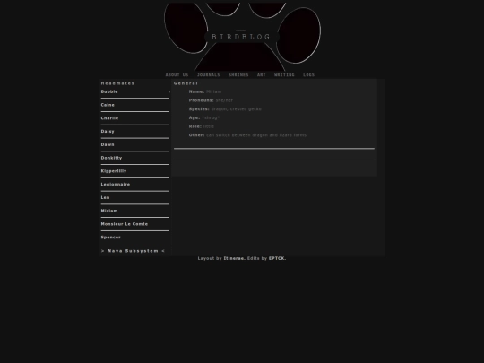 about_miriam screenshot