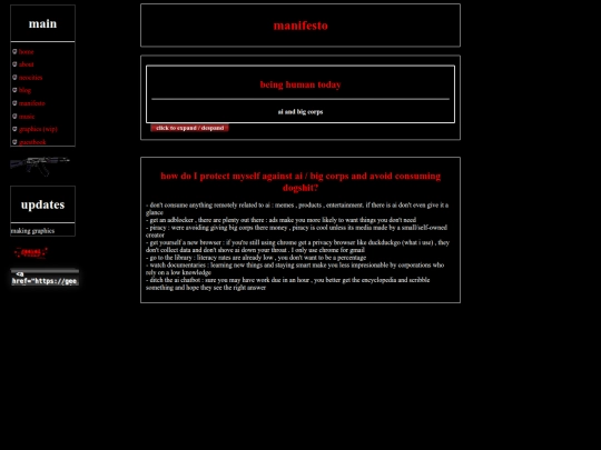 manifesto screenshot