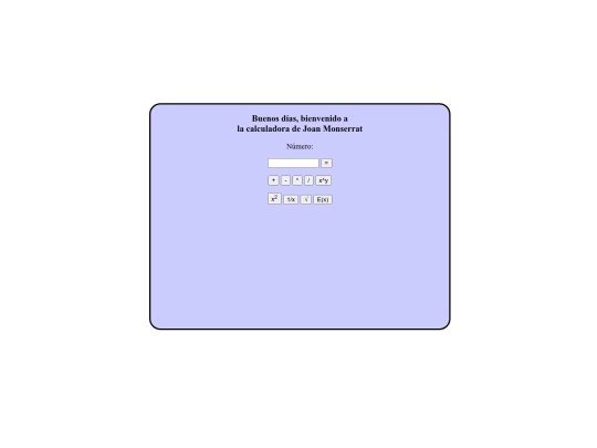 Calculadora screenshot