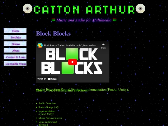 PortfolioPages/visualstuff screenshot