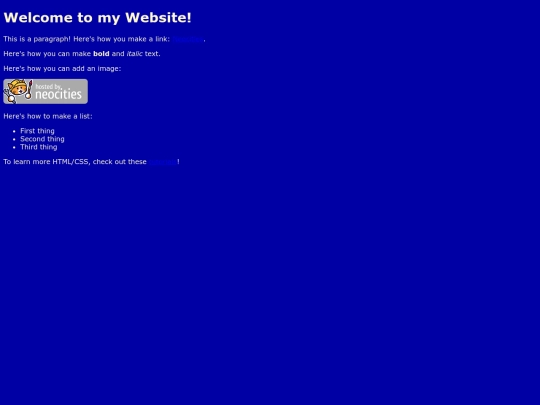 test screenshot