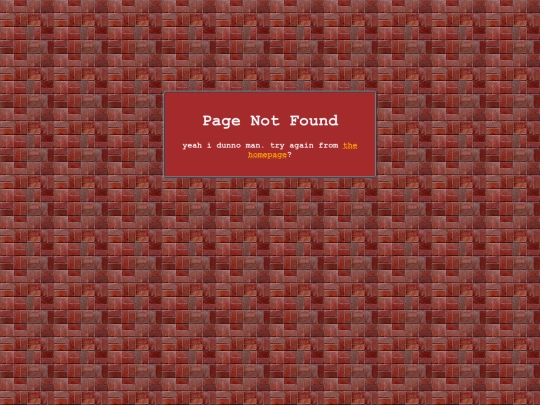 not_found screenshot