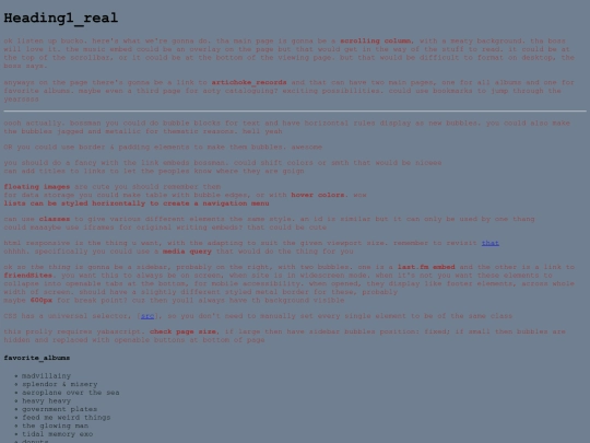 notes screenshot