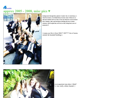 memories/2005-2008 screenshot
