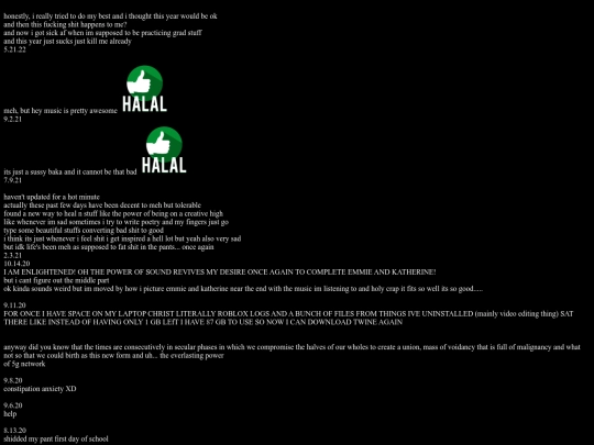 1/diary screenshot