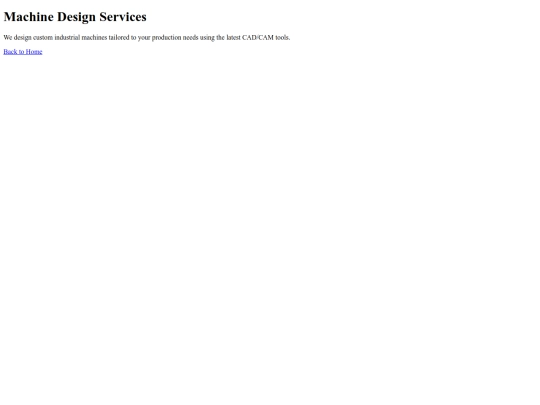 machine-design screenshot