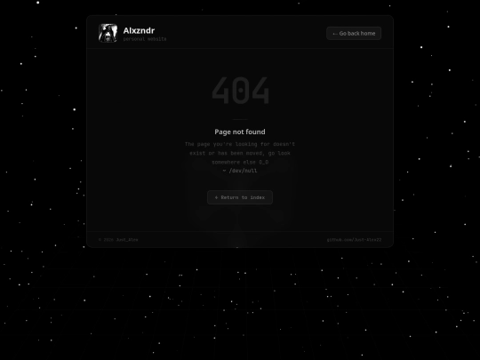 not_found screenshot
