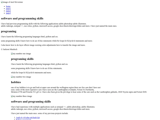 oldwork/index1 screenshot