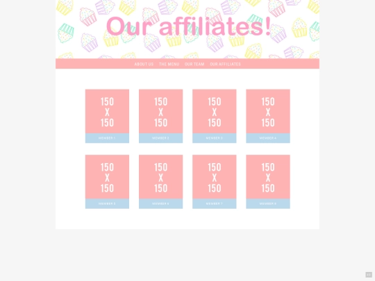 affiliates screenshot