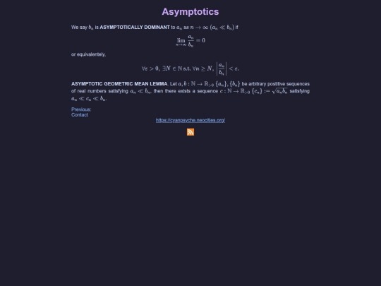notes/asymptotics screenshot