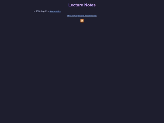 notes screenshot