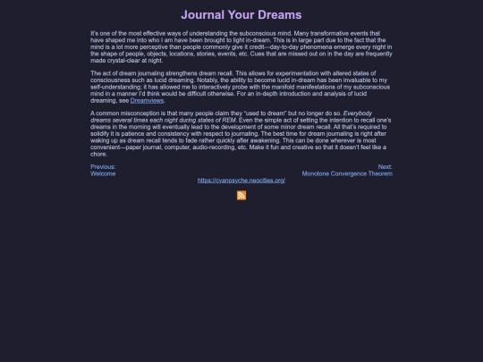 posts/journal-your-dreams screenshot