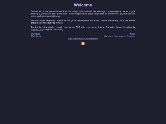 posts/welcome screenshot
