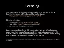 presentations/OSB2015/img/Slide 36 - Licensing.jpg
